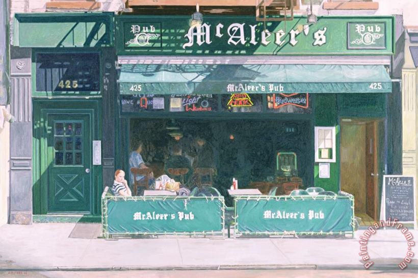 Anthony Butera 80th And Amsterdam Avenue Art Painting