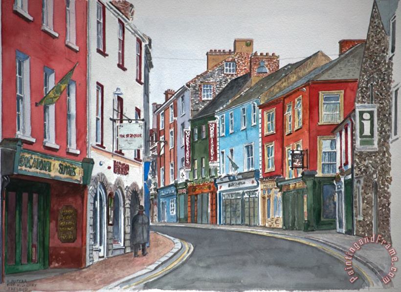 Kilkenny Ireland painting - Anthony Butera Kilkenny Ireland Art Print