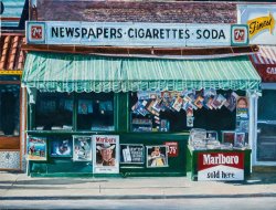 Anthony Butera Newspaper Stand West Village Nyc
