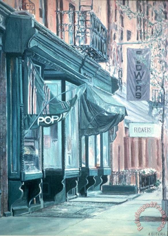 Thompson Street painting - Anthony Butera Thompson Street Art Print