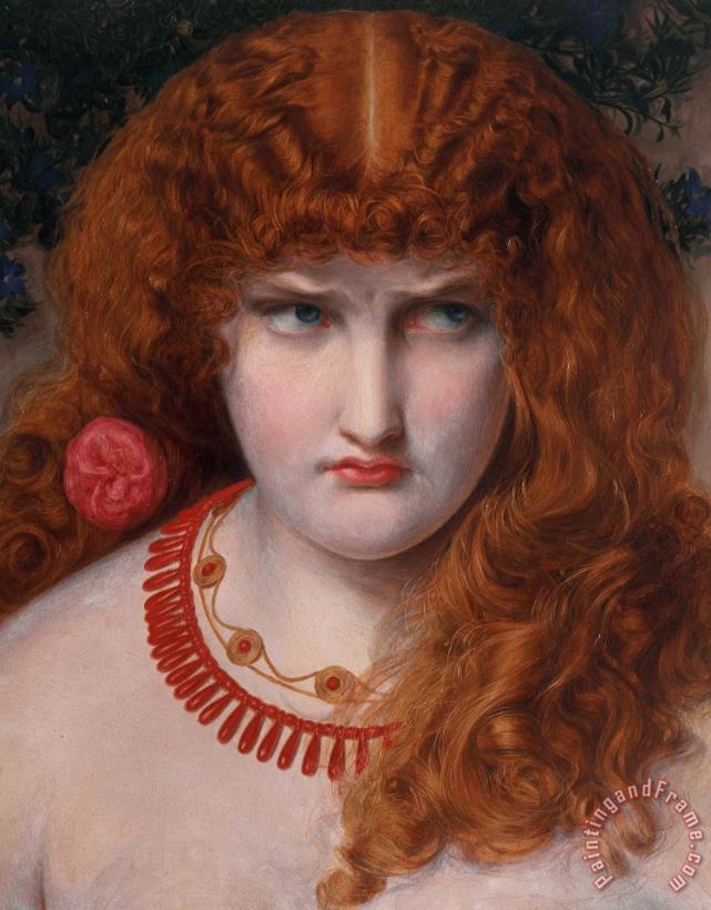 Helen Of Troy painting - Anthony Frederick Augustus Sandys Helen Of Troy Art Print