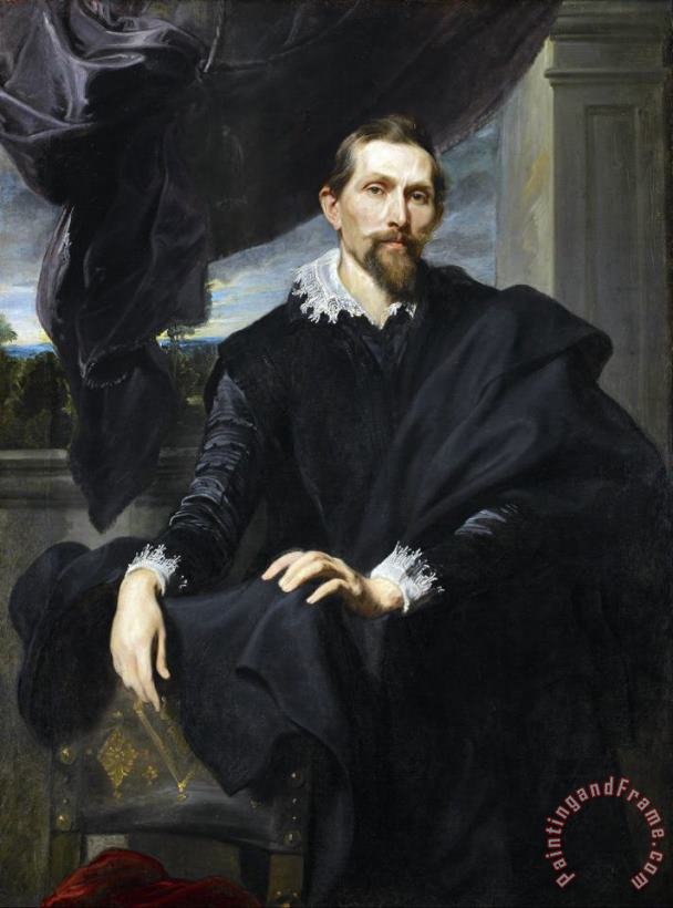 Frans Snyders painting - Anthony van Dyck Frans Snyders Art Print