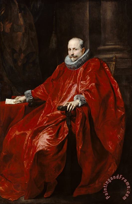 Anthony van Dyck Portrait of Agostino Pallavicini Art Print