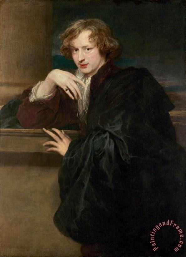 Self Portrait painting - Anthony van Dyck Self Portrait Art Print
