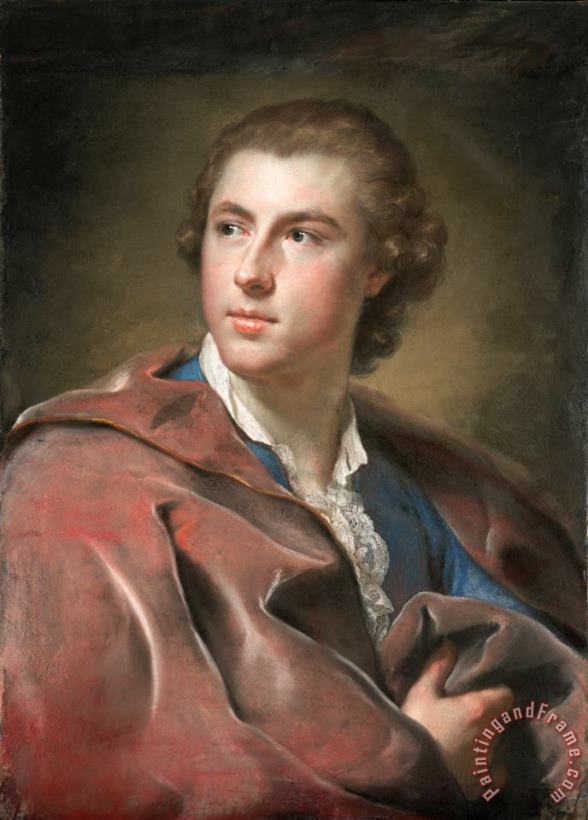Portrait of William Burton Conyngham painting - Anton Raphael Mengs Portrait of William Burton Conyngham Art Print