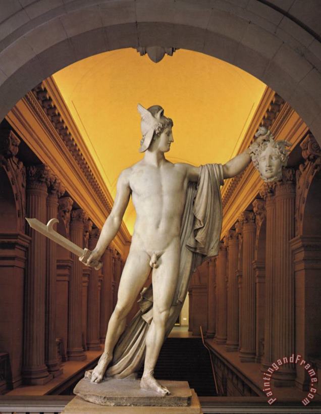 Perseus with The Head of Medusa painting - Antonio Canova Perseus with The Head of Medusa Art Print