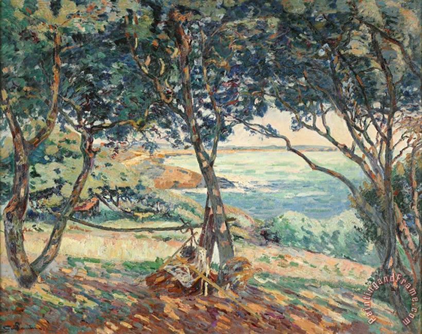 Armand Guillaumin Paysage D'agay Art Painting