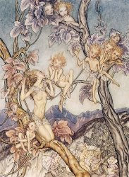 Arthur Rackham A Fairy Song From A Midsummer Nights Dream