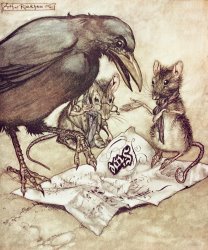 Arthur Rackham Preposterous Cried Solomon In A Rage From Peter Pan In Kensington Gardens