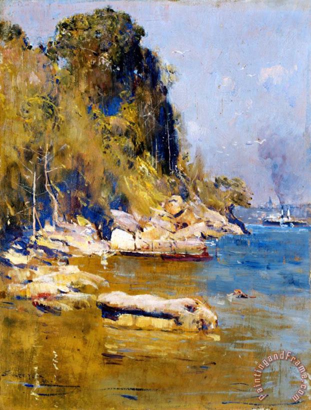From My Camp (sirius Cove) painting - Arthur Streeton From My Camp (sirius Cove) Art Print