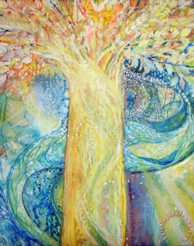 Ashleigh Dyan Moore Tree of Light Art Print