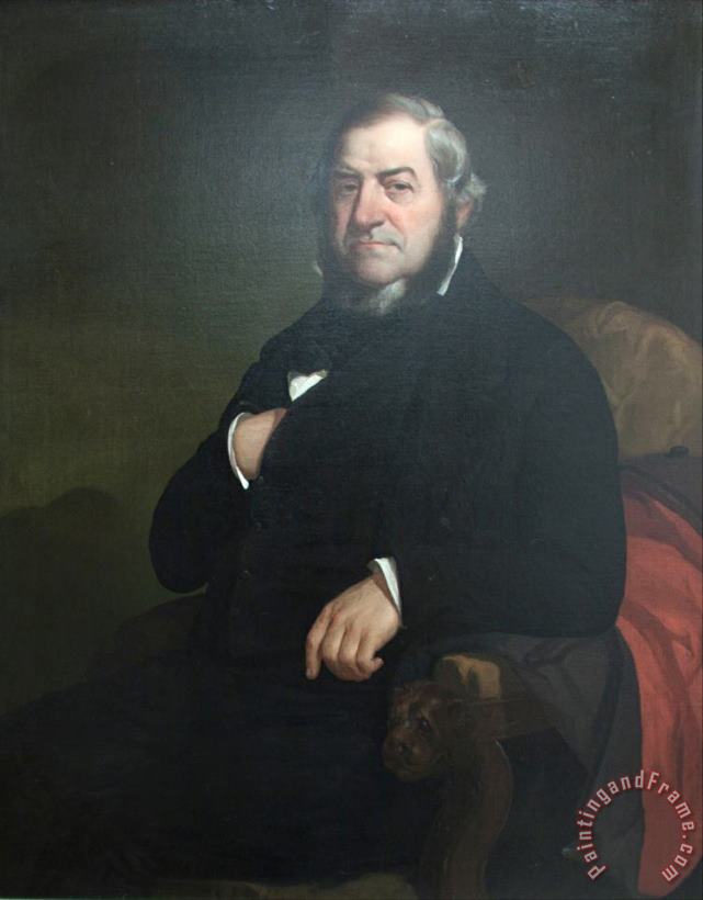Jacob Strader (1795 1860) painting - Attributed to Joseph Oriel Eaton Jacob Strader (1795 1860) Art Print