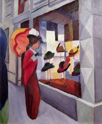 August Macke The Hat Shop