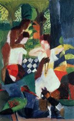 August Macke The Turkish Jeweller