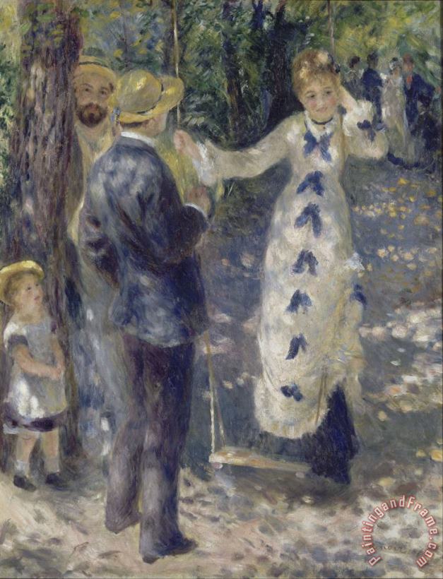 Auguste Renoir The Swing Art Print