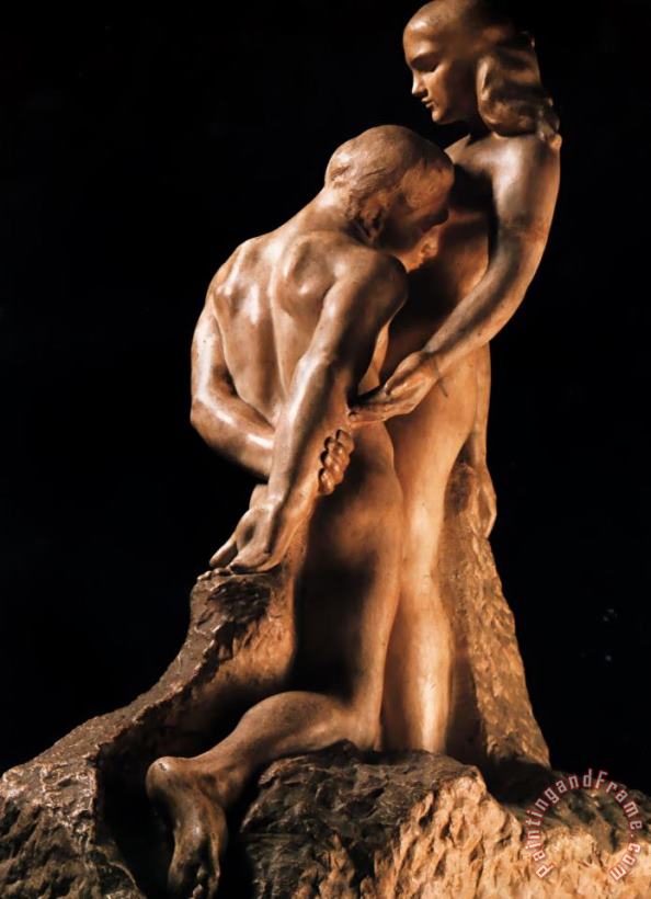 Eternal Idol painting - Auguste Rodin Eternal Idol Art Print