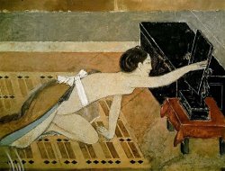 Balthasar Klossowski De Rola Balthus Japanese Girl with a Black Mirror 1967