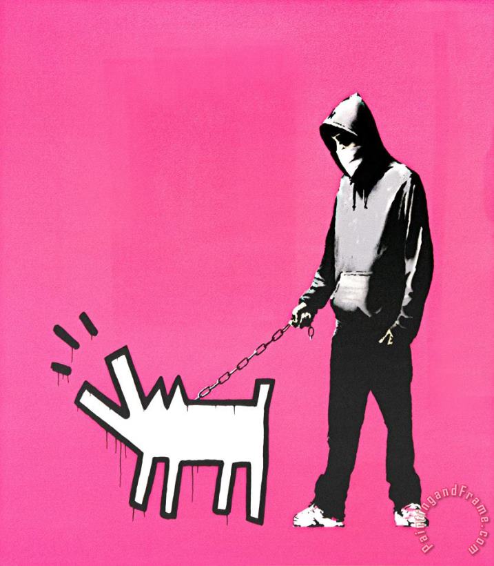 Choose Your Weapon, 2010 painting - Banksy Choose Your Weapon, 2010 Art Print