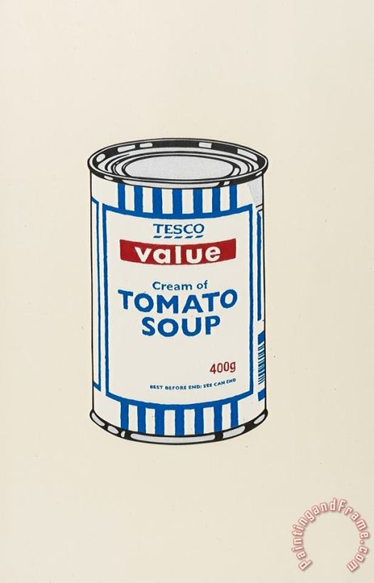 Banksy Soup Can (original), 2005 Art Print