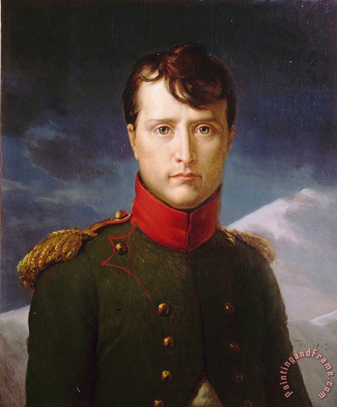Napoleon Bonaparte Premier Consul painting - Baron Francois Gerard Napoleon Bonaparte Premier Consul Art Print
