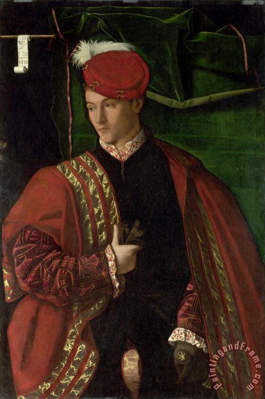 Bartolomeo Veneto Lodovico Martinengo Art Painting