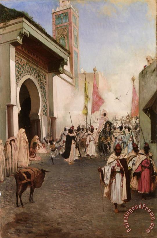 Benjamin Jean Joseph Constant Entrance of Mohammed II Into Constantinople Art Print