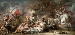 Benjamin West - Death on the Pale Horse painting
