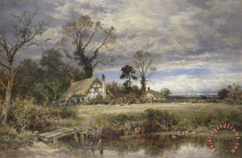 Benjamin Williams Leader A Gleam Before The Storm Art Painting