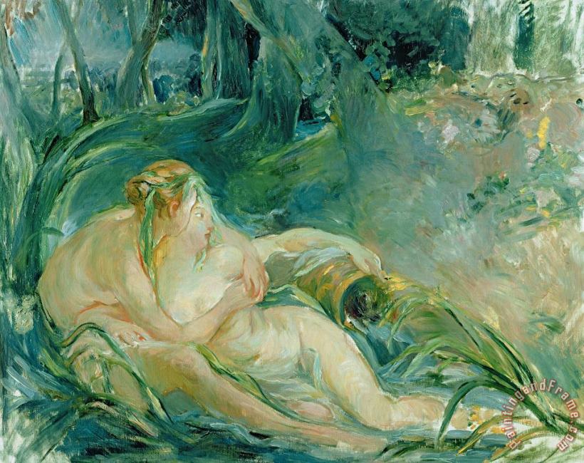 Berthe Morisot Jupiter and Callisto Art Print