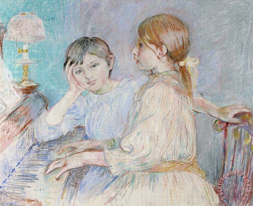 Berthe Morisot Le Piano Art Print
