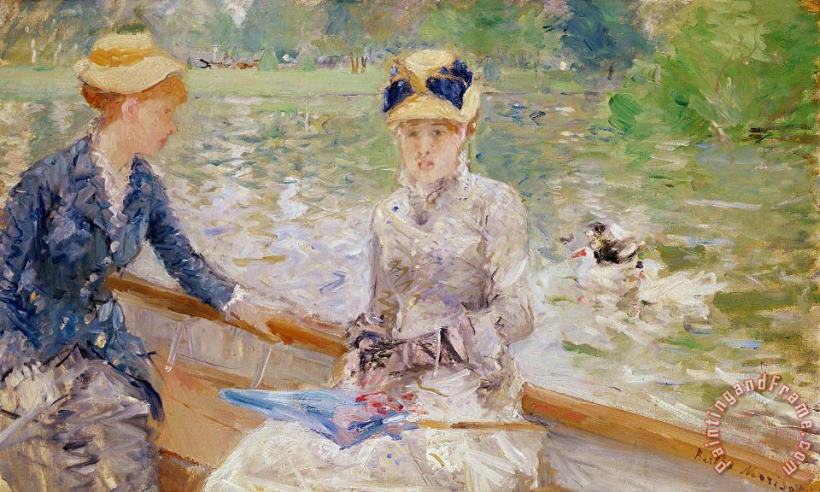 Summers Day painting - Berthe Morisot Summers Day Art Print