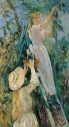 Berthe Morisot The Cherry Picker