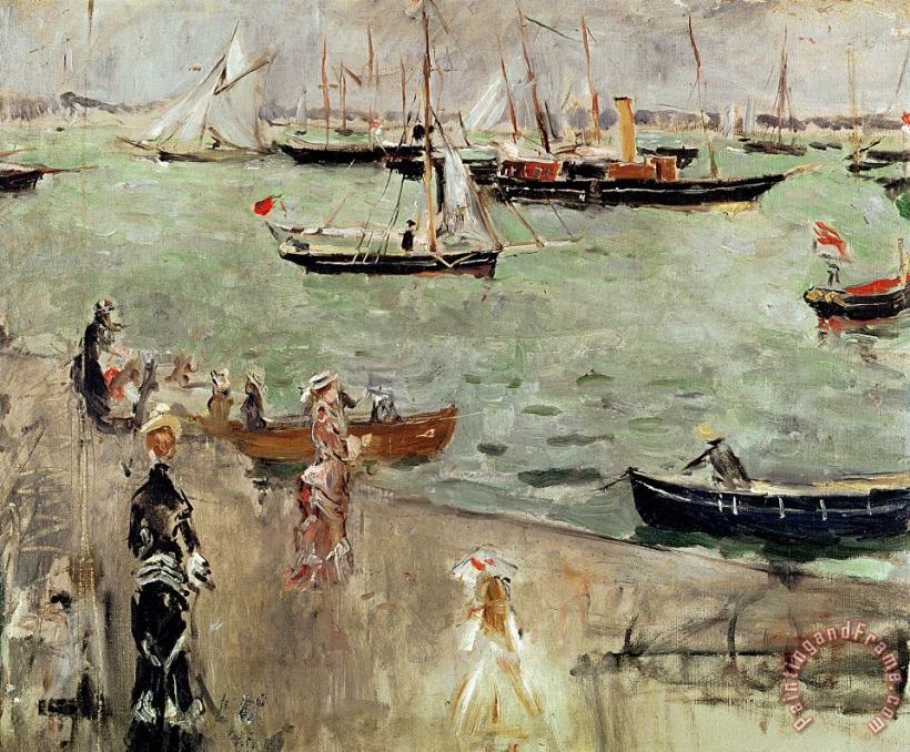 The Isle of Wight painting - Berthe Morisot The Isle of Wight Art Print