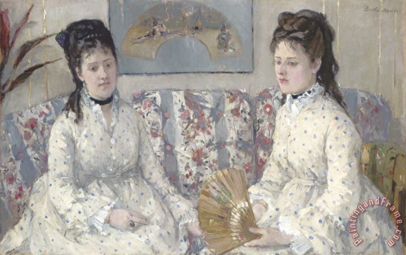Berthe Morisot The Sisters Art Print