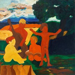 Bob Thompson Music Lesson, 1962