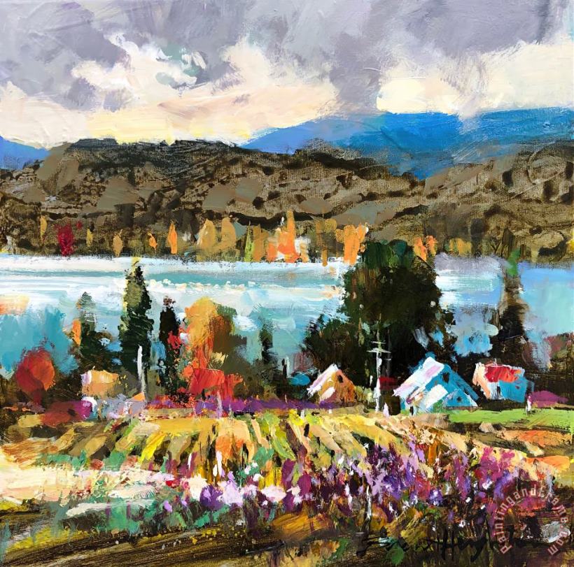 A View West painting - Brent Heighton A View West Art Print