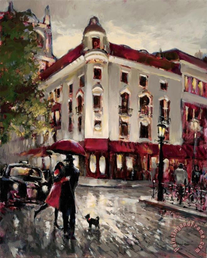 Welcome Embrace painting - brent heighton Welcome Embrace Art Print