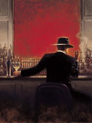brent lynch - Cigar Bar painting