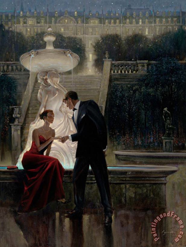 brent lynch Twilight Romance Art Painting