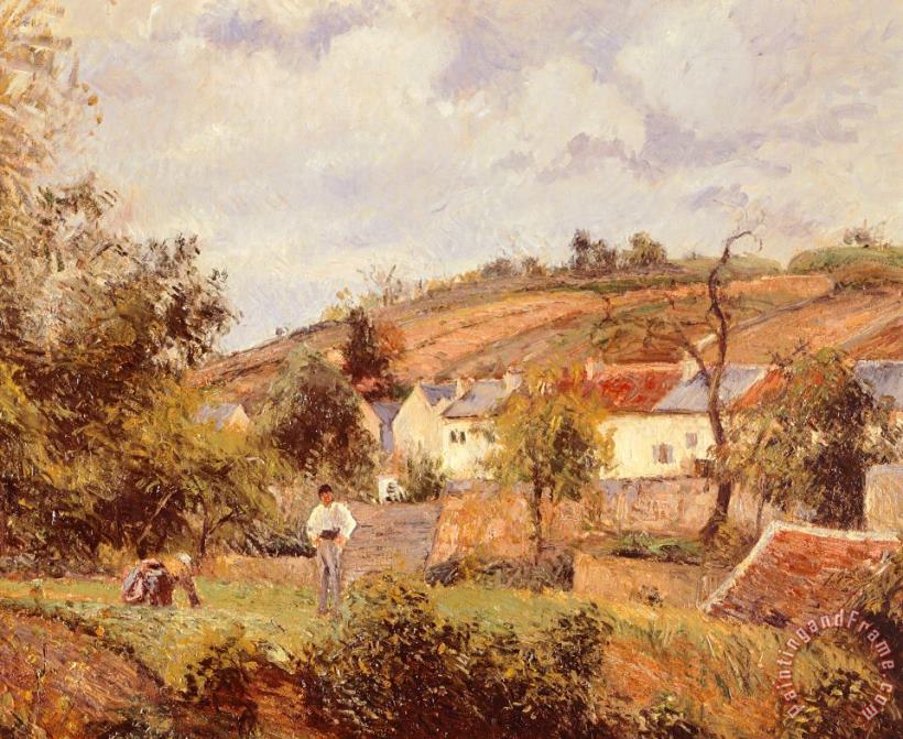 Camille Pissarro Pontoise Art Painting