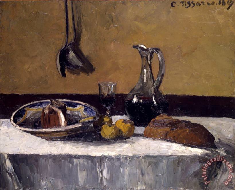 Camille Pissarro Still Life Art Painting