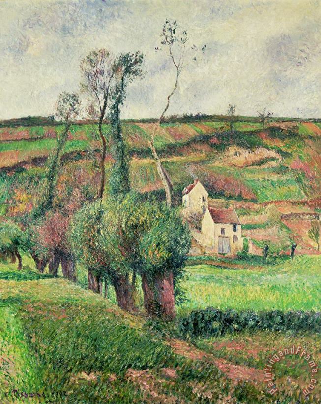 The Cabbage Slopes painting - Camille Pissarro The Cabbage Slopes Art Print
