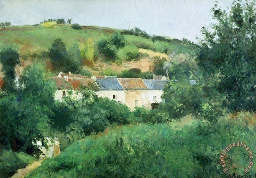 Camille Pissarro The Path in The Village Art Print