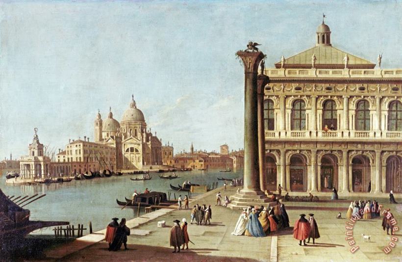 Canaletto Entrance to Grand Canal, Venice Art Painting