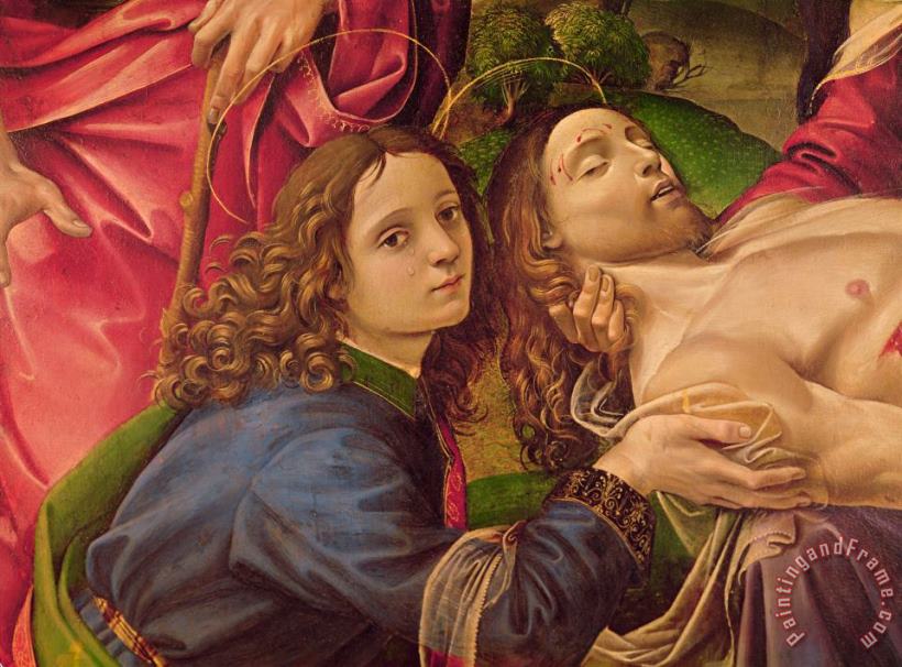 The Lamentation of Christ painting - Capponi The Lamentation of Christ Art Print