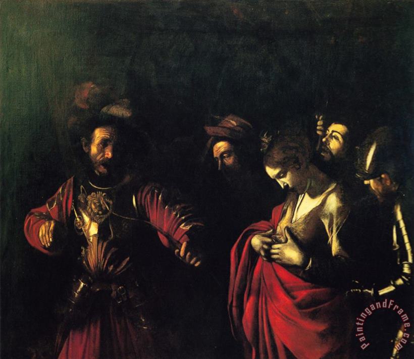 Caravaggio The Martyrdom of Saint Ursula Art Print