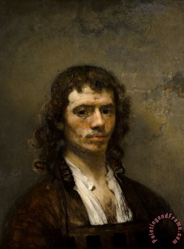 Carel Fabritius Self Portrait Art Painting