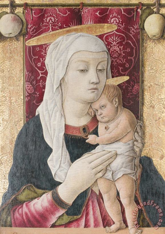 Madonna And Child painting - Carlo Crivelli Madonna And Child Art Print