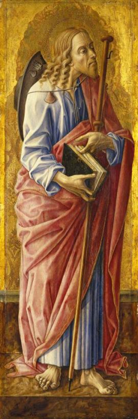 Carlo Crivelli Saint James Major, Part of an Altarpiece Art Print