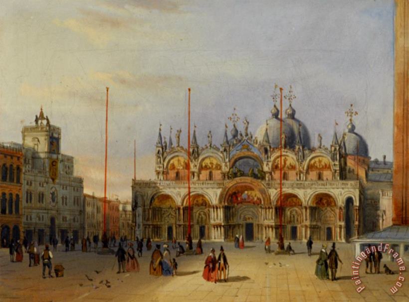 Carlo Grubacs San Marco Venice Art Painting